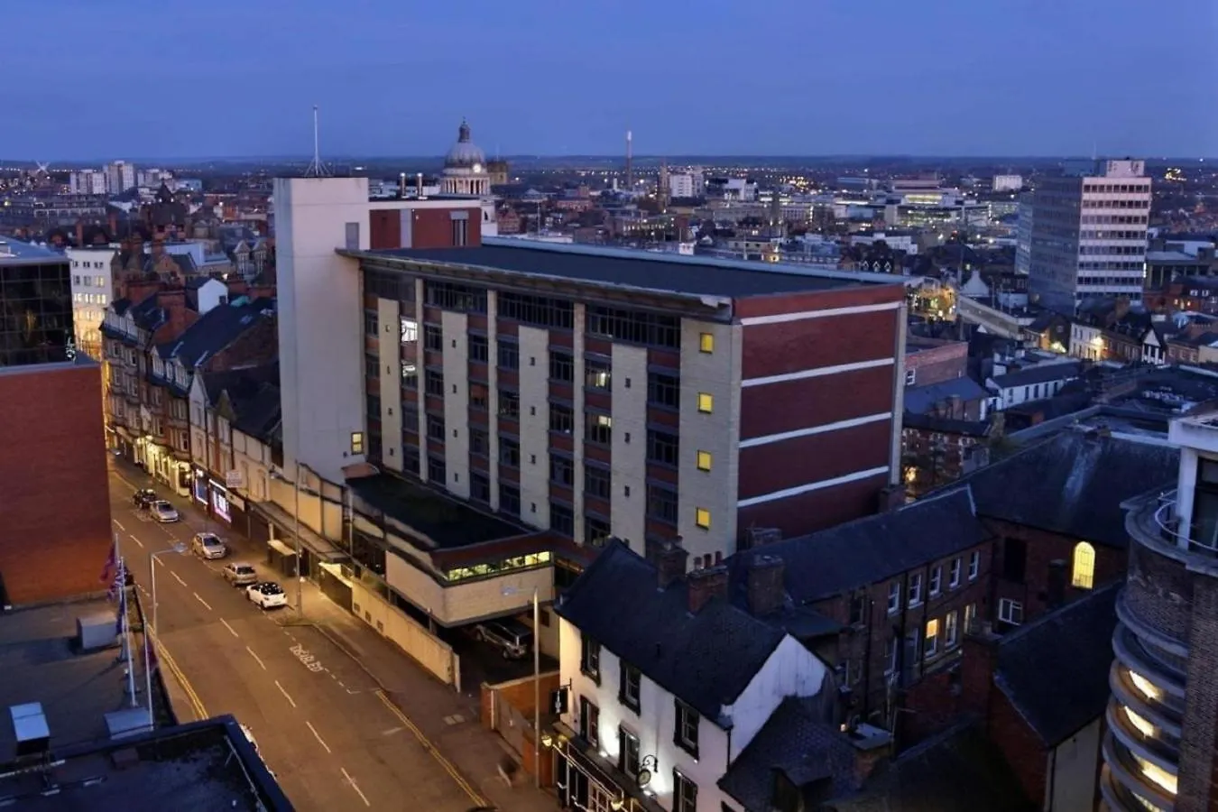 Best Western Plus Nottingham City Centre location